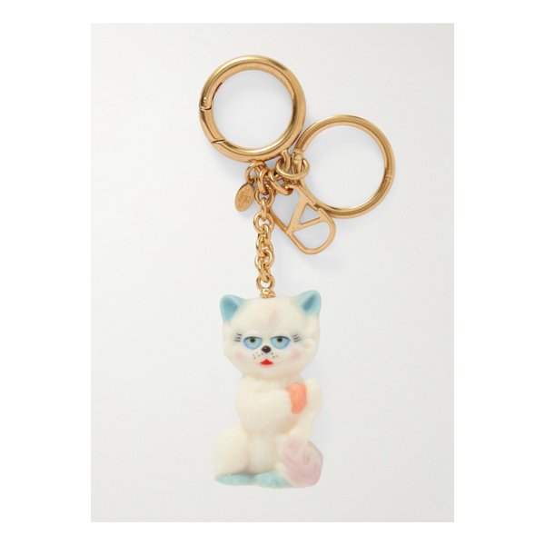 르 샤 드 라 메종 골드톤 레진 백 참 46376663162845452