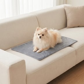 커버형 카본 탄소 황토 강아지 고양이 전기방석 방수본체 초극세사 중형 40×60
