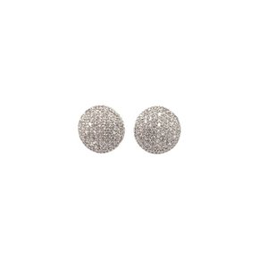 One Button Earring