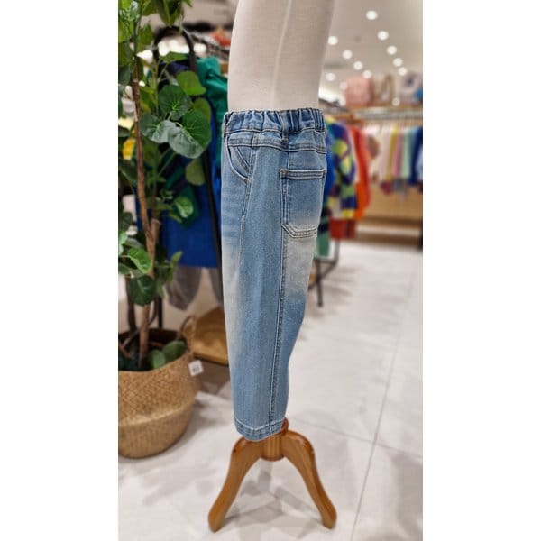 [파주점] 리틀그라운드(DM)데님인더박스- 데님세미와이드팬츠 7511141004