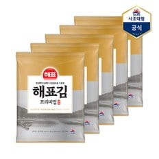 [사조] 해표김 프리미엄 전장 28g x 5개 /전장김