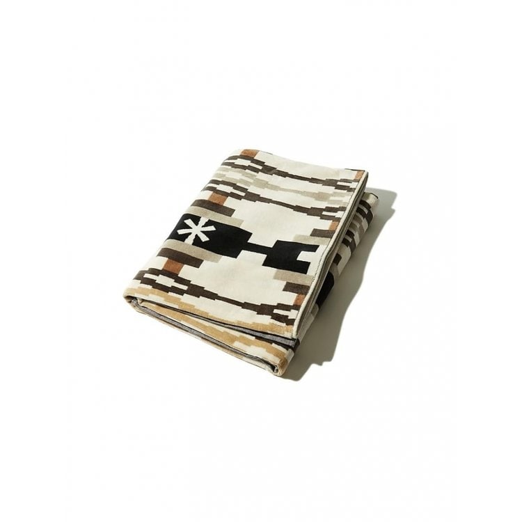 스노우 피크 (snow peak) SP PENDLETON TOWEL BLANKET Ivory SI-PD