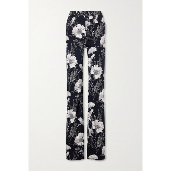 알써틴 제인 플로럴 프린트 미드라이즈 스트레이트 진 46376663163048478