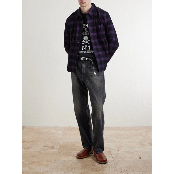 네이버후드 워시드 스트레이트 진 46376663163075053