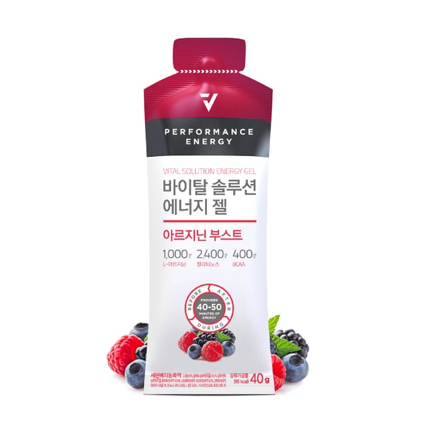 VSOL 바이탈솔루션 에너지젤 아르기닌 부스트