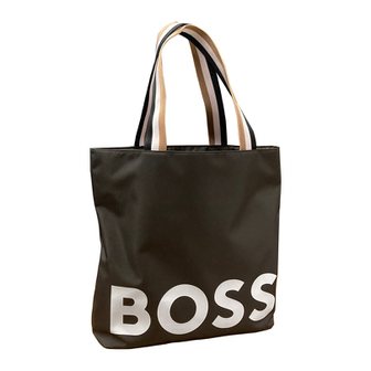 BOSS [30프로 할인][FA23] BOSS 로고 시그니처 토트백 블랙(50507773001)