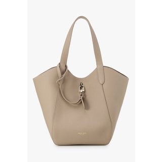 조르지오아르마니 여성 미디엄 페블 레더 핸드백 A125132502000