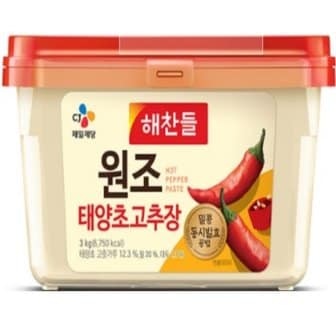  해찬들 원조 태양초고추장, 3kg