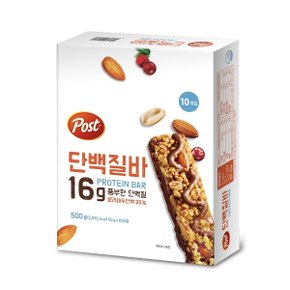 포스트 단백질바 500g 10개