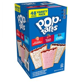 [해외직구] 켈로그 팝 타르트 딸기 체리 블루베리 96g 48입/ Kelloggs Pop Tarts Bites 81.2oz