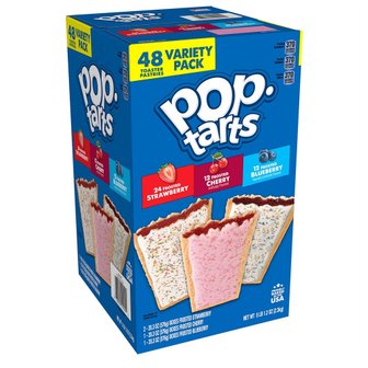  [해외직구] 켈로그 팝 타르트 딸기 체리 블루베리 96g 48입/ Kelloggs Pop Tarts Bites 81.2oz