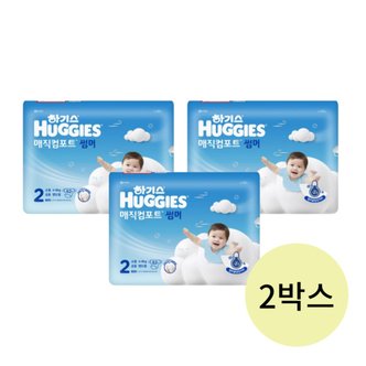  하기스 2024 매직컴포트 썸머 밴드 2단계 62매 6팩