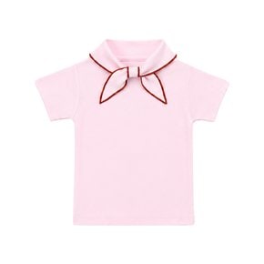 키즈 리본 스카우트 반팔 티셔츠 아우라 K3002S26 A01