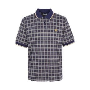 [부산점] 체크 남성 카라 반팔티셔츠 8119562