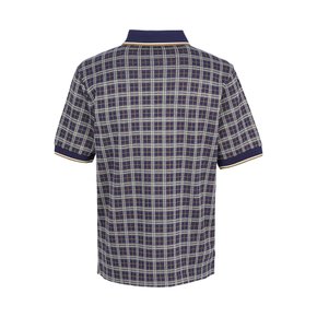 [부산점] 체크 남성 카라 반팔티셔츠 8119562