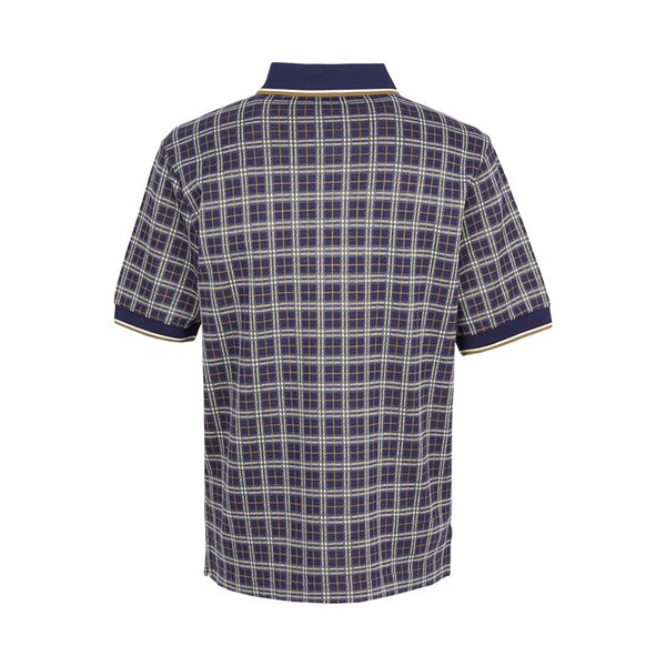 [부산점] 체크 남성 카라 반팔티셔츠 8119562