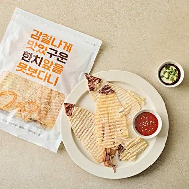 고소한 구운 한치포 100g