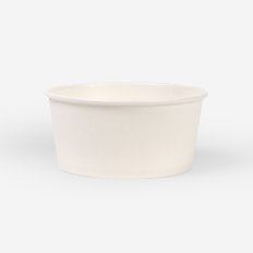 [홈카페] 분식 컵밥 520cc 일회용 무지 종이용기 10개