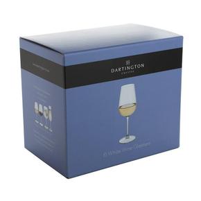 [해외직구] Dartington Crystal 다팅턴 크리스탈 셀렉트 화이트 와인 기프트 팩 (독일) 360ml 6잔 Select White Wine 360ml Set of 6 Gift Pac