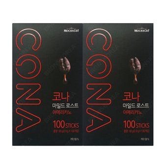  코나 마일드 로스트 아메리카노 100T X 2개(200T) 원두 커피 카누