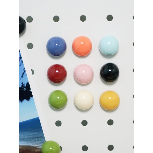 세미볼 파스텔 원형 냉장고자석 (랜덤발송)
