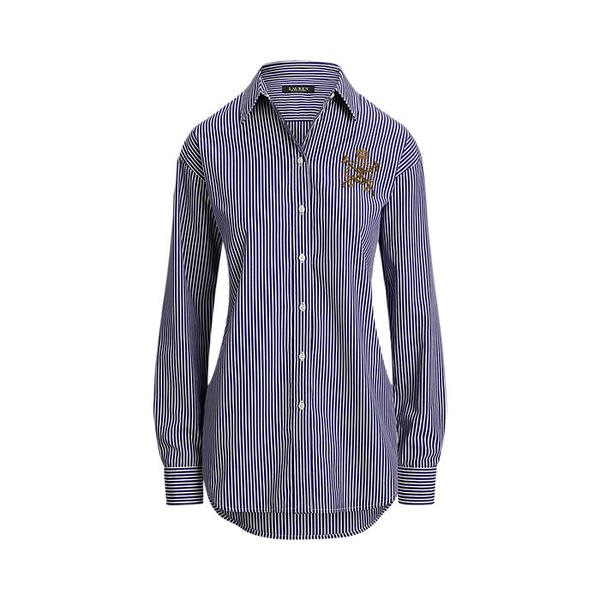 릴렉스핏 스트라이프 브로드클로스 셔츠(WMLRSHTS6820526400)