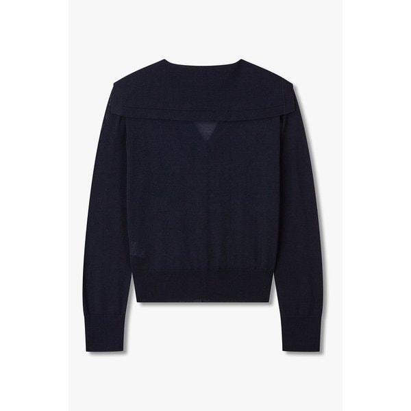 실크 울 블렌드 세일러 가디건 IA16151140147