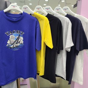폴키베어저지그래픽반팔티PKF2TS3831_GN