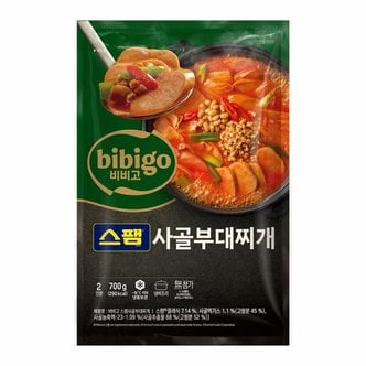 CJ제일제당 비비고 스팸사골부대찌개 700G 7팩