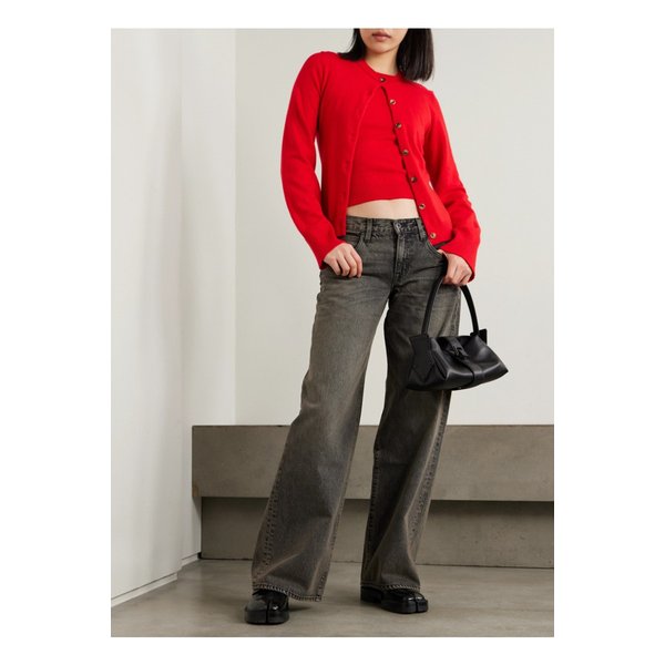 실버레이크 렉시 로우라이즈 와이드 진 다크 데님 1647597350304847