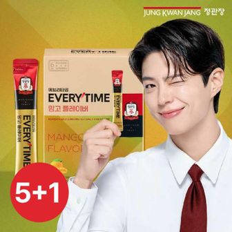 정관장 [정관장 본사직영]5+1 에브리타임 망고 플레이버 (10mlX20포) / 총 6박스
