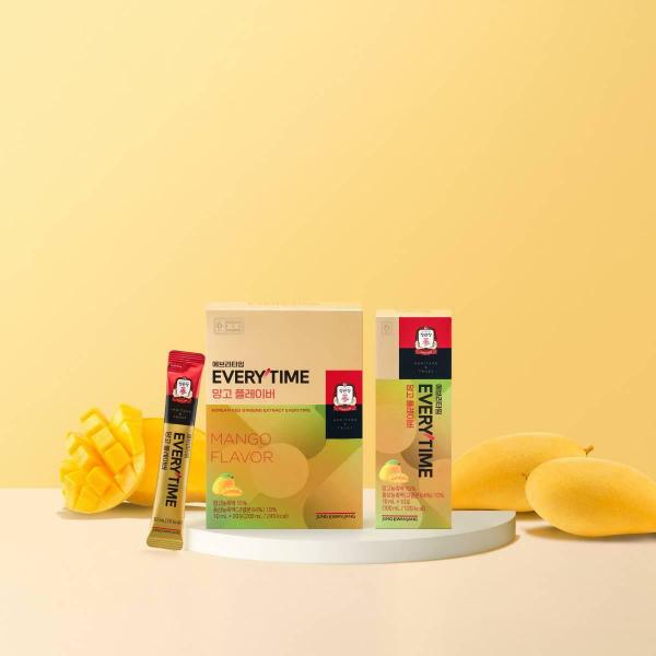 [정관장 본사직영]5+1 에브리타임 망고 플레이버 (10mlX20포) / 총 6박스