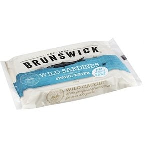 브런즈윅 와일드 정어리 통조림 Brunswick Wild Sardines In Spring Water 106g 6개