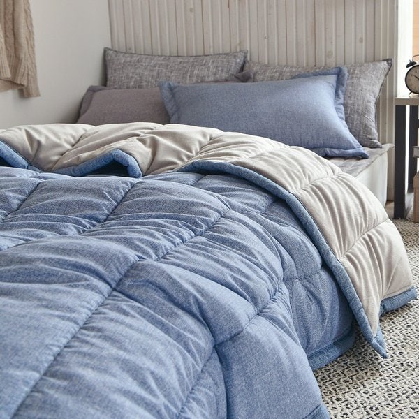 리브린 윈터플로우 고밀도 피치스킨 극세사 차렵이불 SS