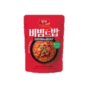 양반 비빔드밥 참치김치 비빔밥 250g (파우치)