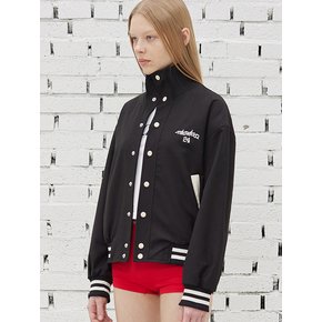 HIGH NECK VASITY JACKET BLACK_UNISEX