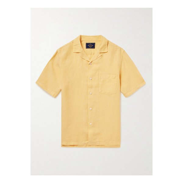 포르투기스 플란넬 캠프 칼라 리넨 셔츠 1647597308267699