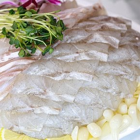 제철모듬회 [제철회+광어+참돔] 활어 모듬회 + 6종양념