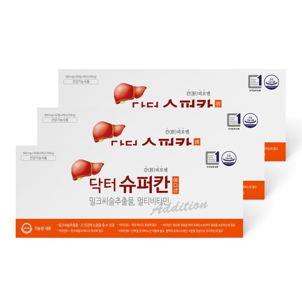닥터슈퍼칸 에디션 30정 x 12박스(12개월분) GIFT