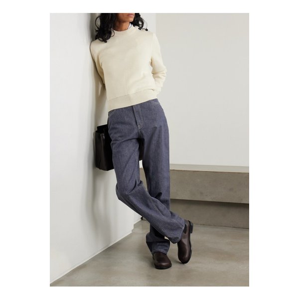 타이 스트레이트 진 미드 데님 1647597349543711