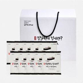 철판 직화구이 수재 전장김 선물세트 (20g x 10봉)