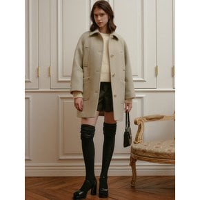 벨라 울 하프 코트 / BELLA WOOL HALF COAT_2colors