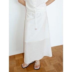 TIR DITSY FLORAL SEMI A-LINE SKIRT_2COLORS