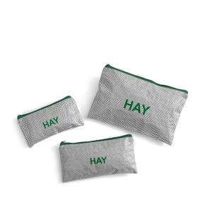 헤이 HAY Candy Mono Wash Bag Flat Set of 3 grey 캔디 모노 워시백 플랫