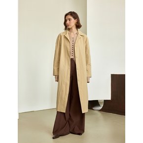 YY_Single-breasted trench coat