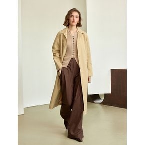 YY_Single-breasted trench coat