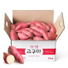 [5kg] 맛젤 24년 햇 단밤고구마 실속형 (특상size) 개별80g~300g 해남 황토