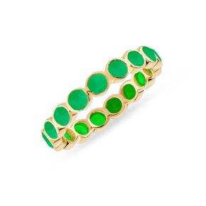 아우리 주얼리 반지 R6051 Ortigia Chrysoprase Gold Vermeil Ring