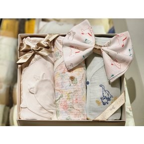(여름-출산준비4종) 티로배내가운(민트색)+배내저고리+바디수트+손싸개(07O0,07R3,07S)