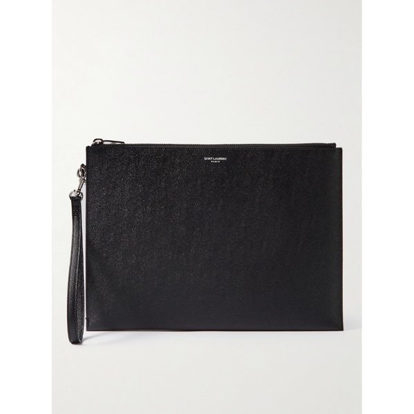 페블 그레인 가죽 파우치 1647597302056037